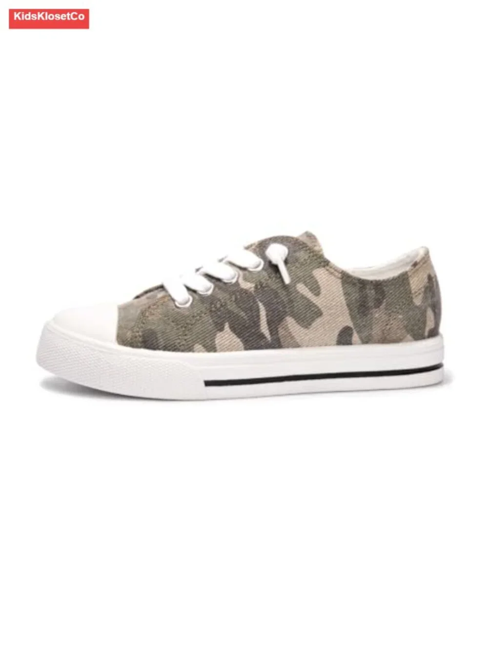 Canvas Lace-Up Walking Sneakers for Little Big Kids